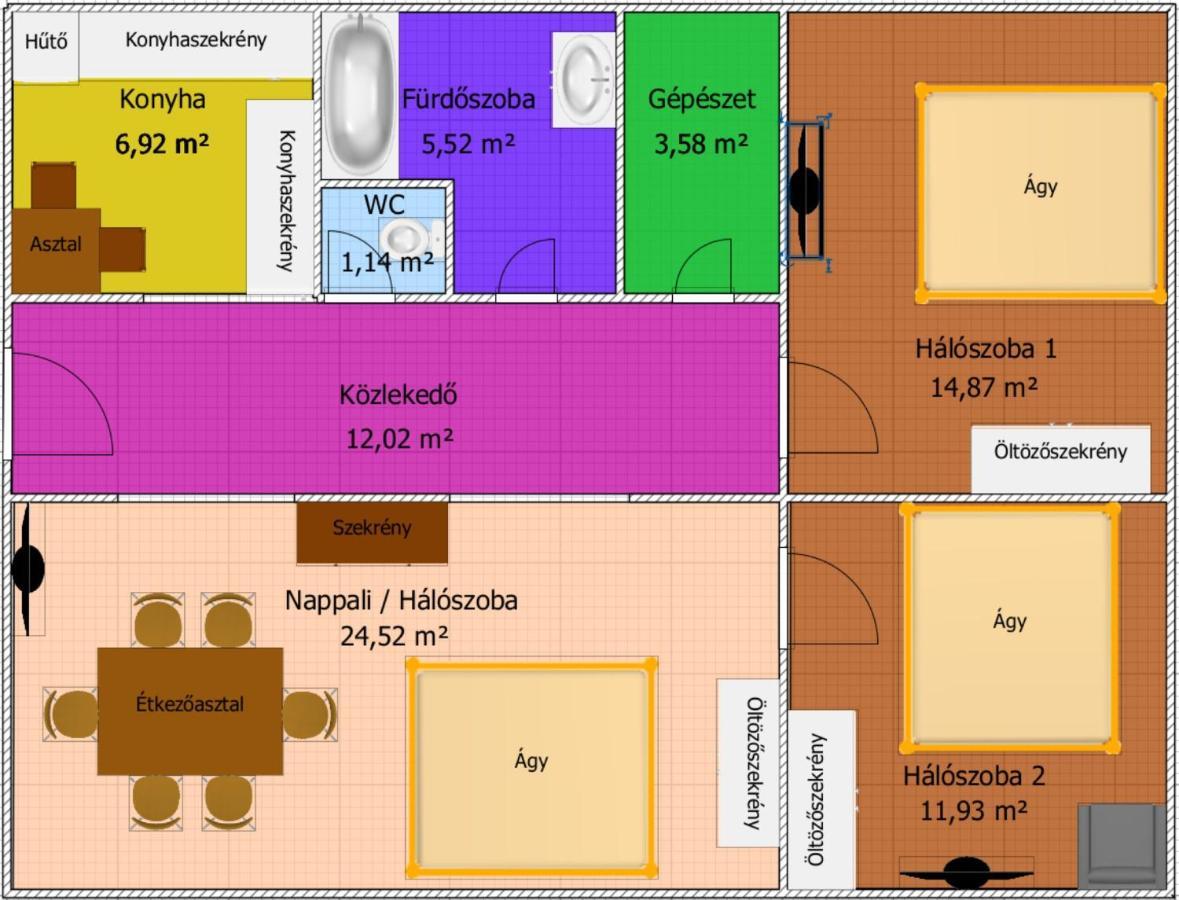 Biborlak 6 Διαμέρισμα Villány Εξωτερικό φωτογραφία